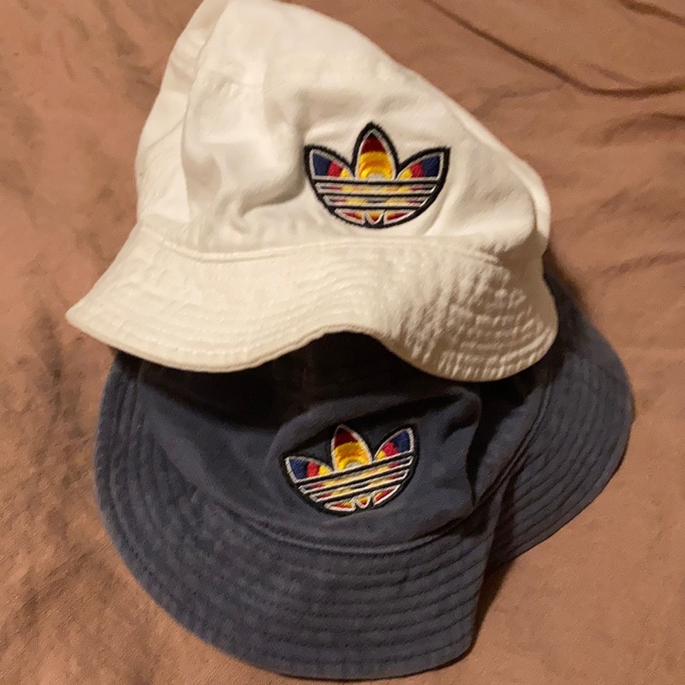 Bundle of Two Adidas Bucket Hats